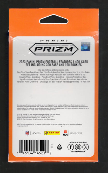 2023 Panini Prizm Football Hanger Box