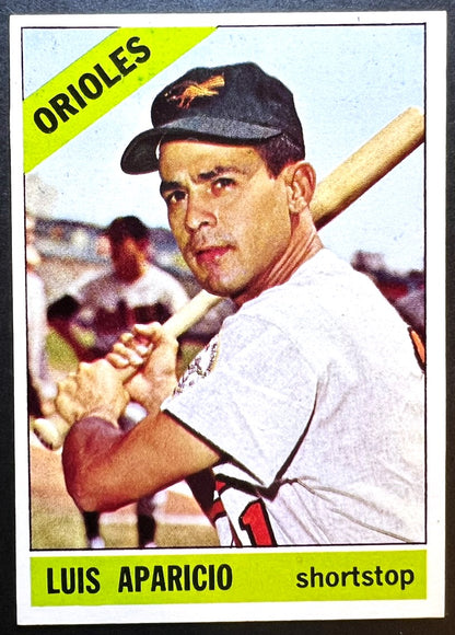 1966 Topps Luis Aparicio Card #90 Card is in tremendous condition!