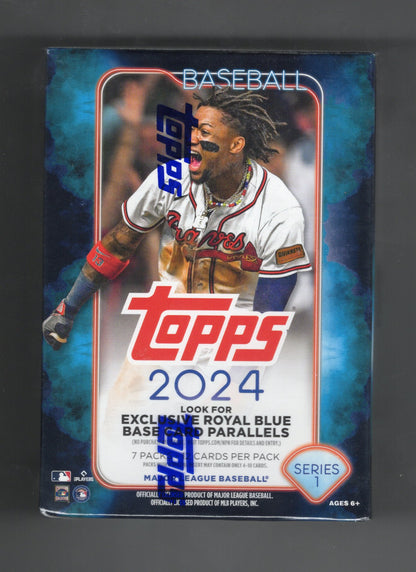 2024 Topps Baseball Series One Factory Sealed Blaster Box