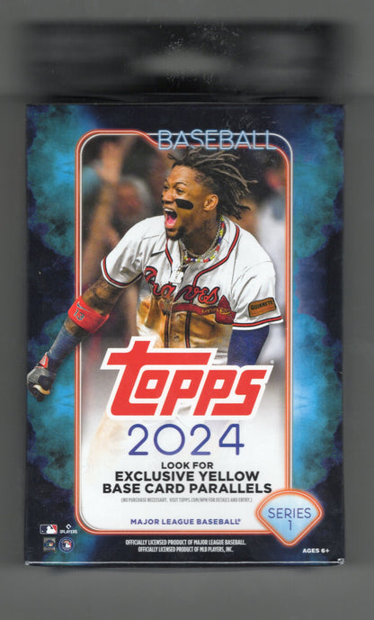 2024 Topps Baseball Series 1 Factory Sealed Hanger Box