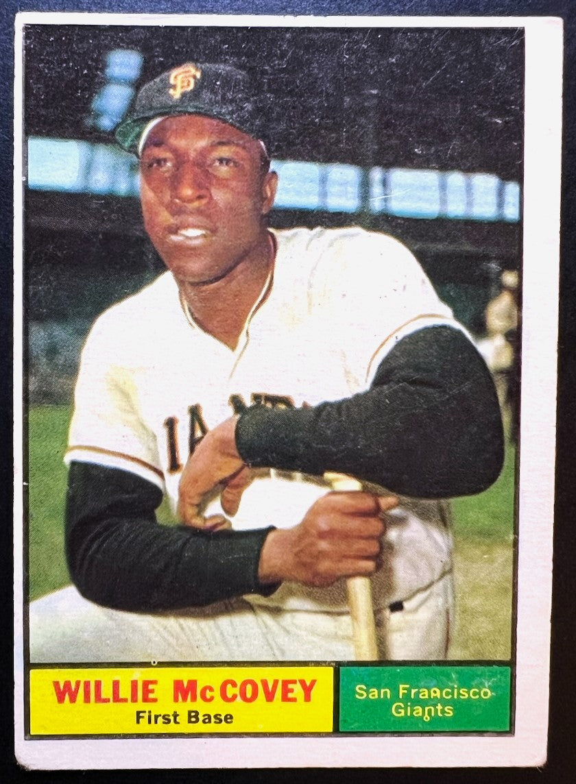 1961 Topps Willie McCovey Card #517